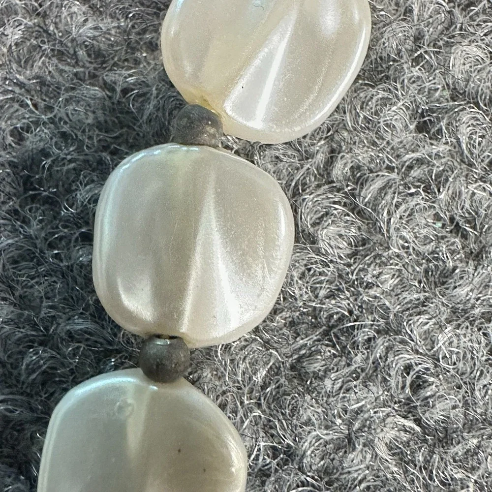 Vintage Medici Abalone Shell Single Strand Necklace Estate
